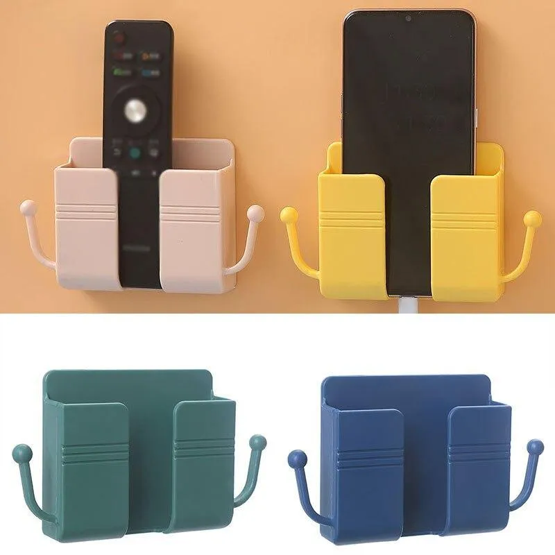 1PC Universal Wall Mount Charger Phone Holder Stand Remote Control Hanger