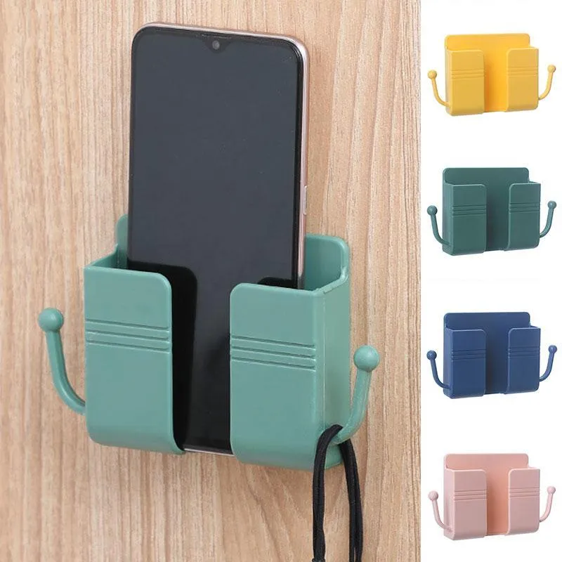 1PC Universal Wall Mount Charger Phone Holder Stand Remote Control Hanger