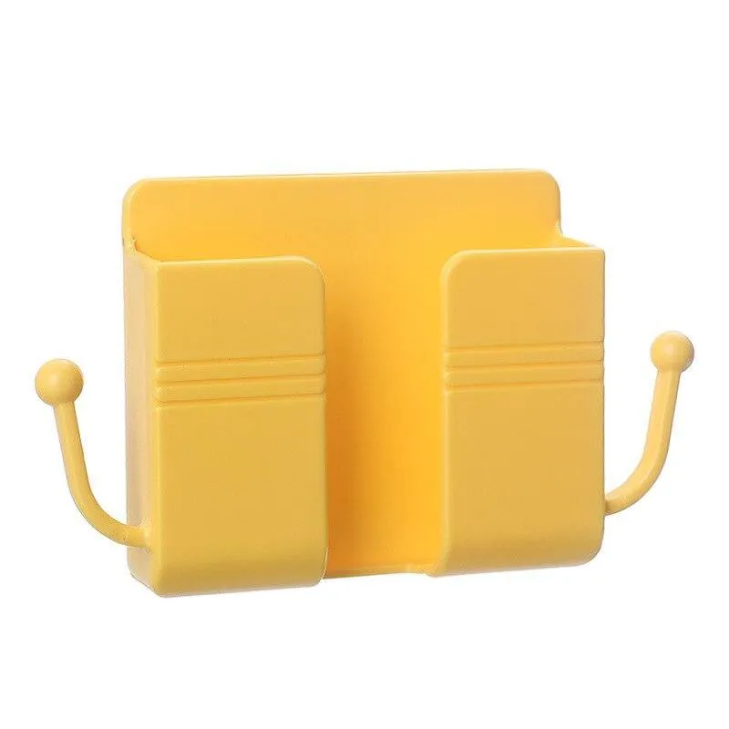1PC Universal Wall Mount Charger Phone Holder Stand Remote Control Hanger