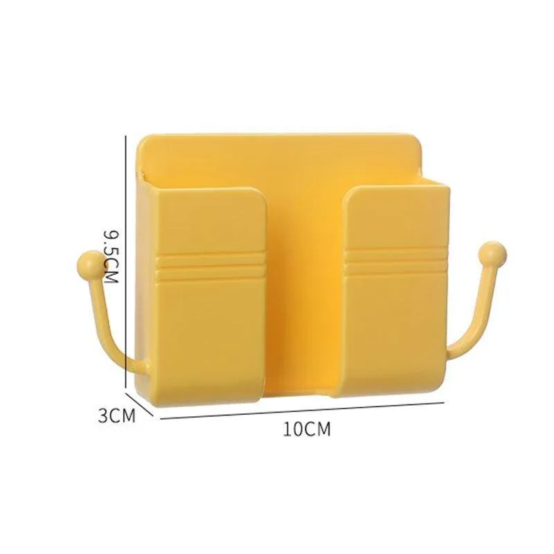 1PC Universal Wall Mount Charger Phone Holder Stand Remote Control Hanger