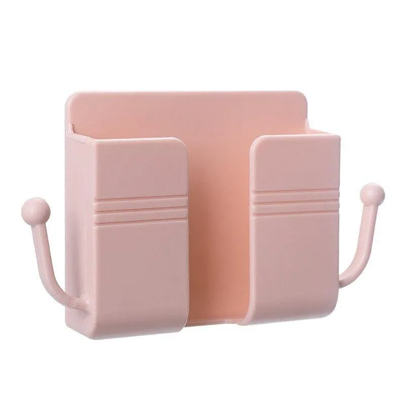 1PC Universal Wall Mount Charger Phone Holder Stand Remote Control Hanger