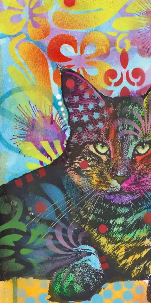 2 Cats Wall Art