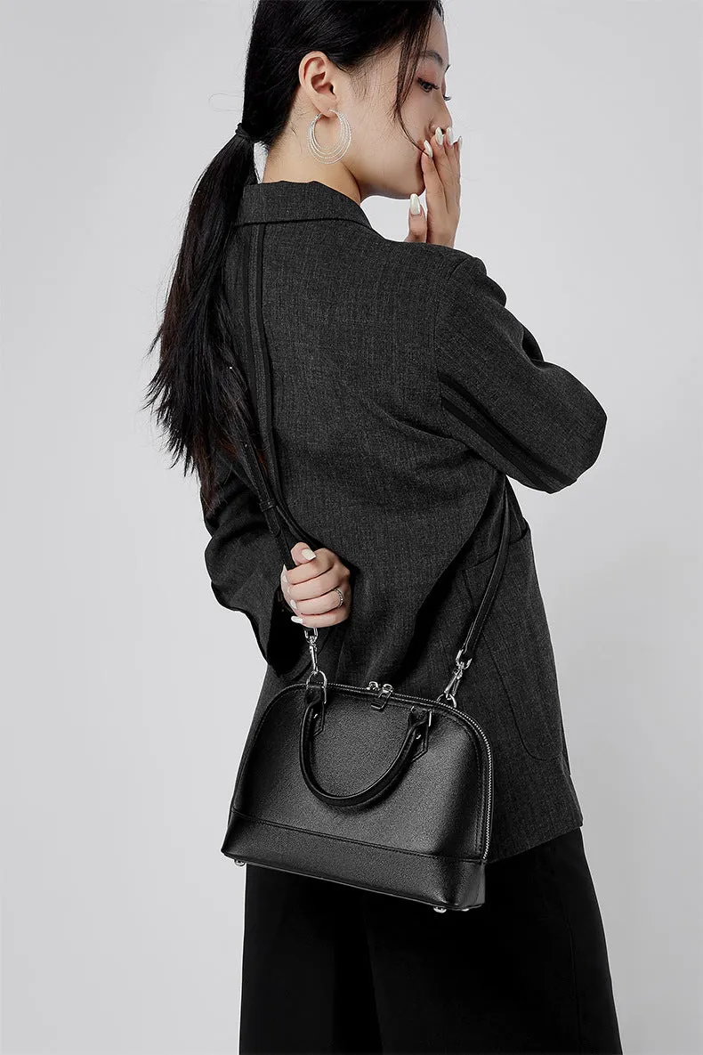 25CM Fashion Handheld Single Shoulder Shell Women's Bag 2920 black
