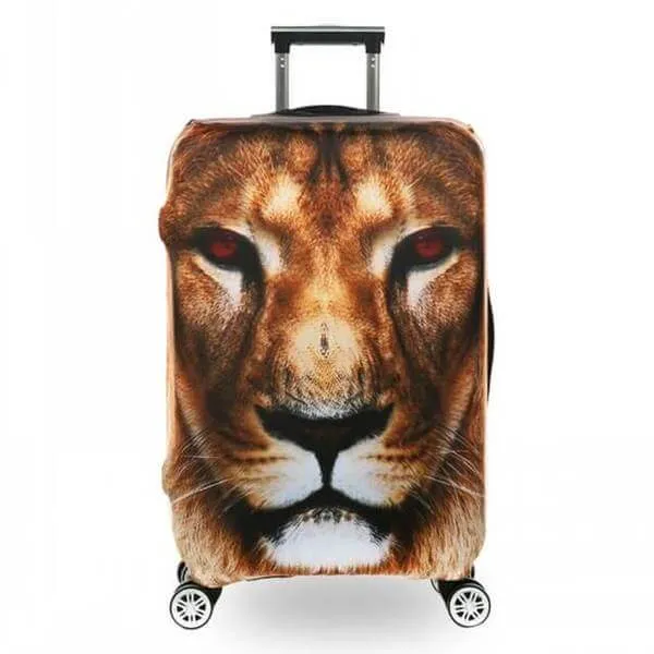3D Lion | Premium Design | Luggage Suitcase Protective Cover