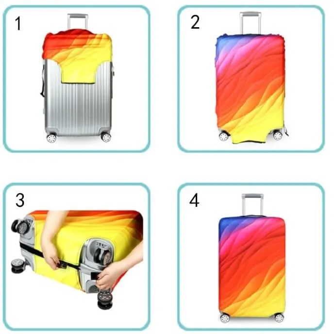 3D Lion | Premium Design | Luggage Suitcase Protective Cover