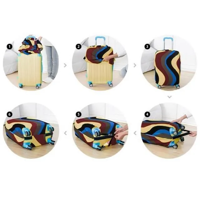 3D Lion | Premium Design | Luggage Suitcase Protective Cover