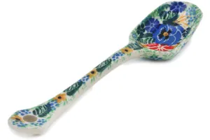 5" Sugar Spoon - Vibrant Bouquet