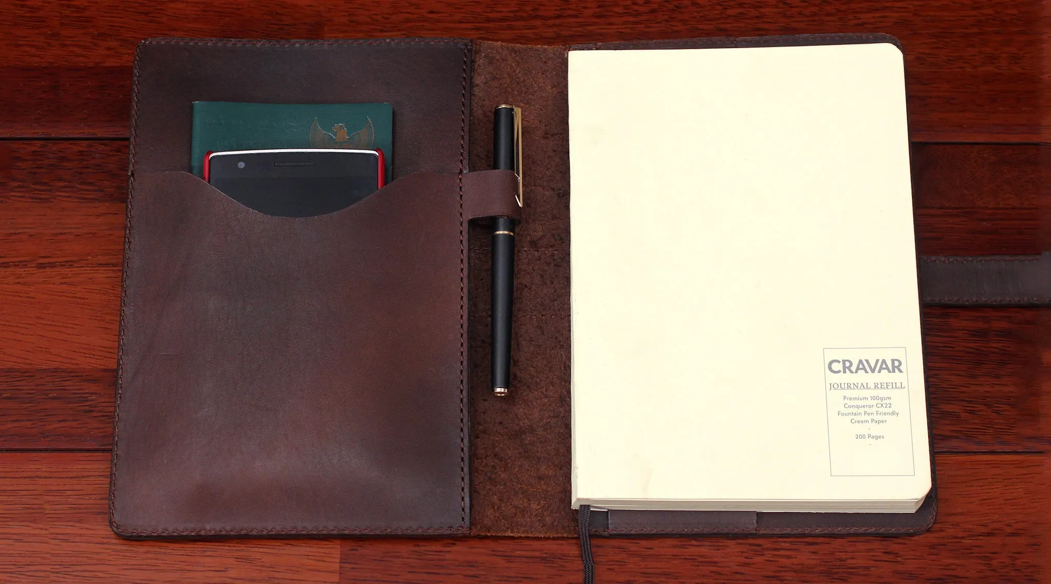 A5 Travel Journal/Dark