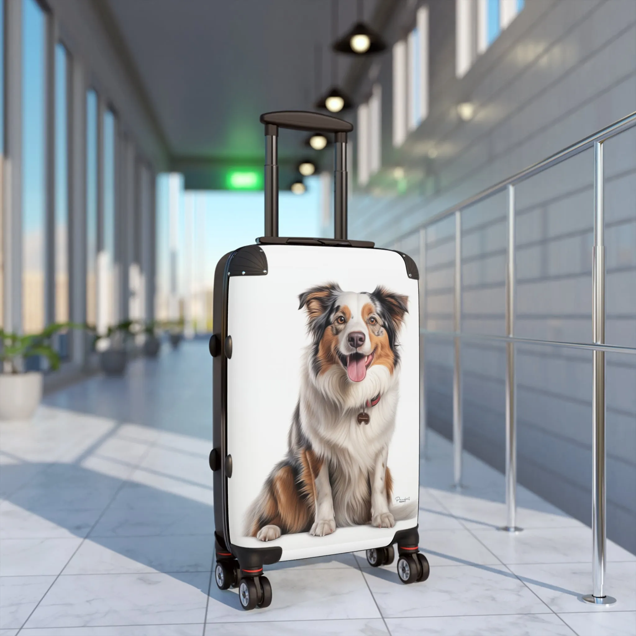 Australian Shepherd Suitcase