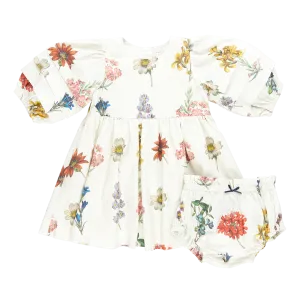 Baby Girl Brooke Dress Set - Notebook Botanical