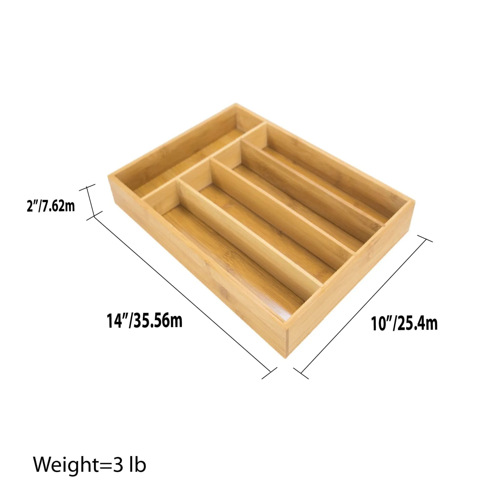 Bamboo Cutlery Tray