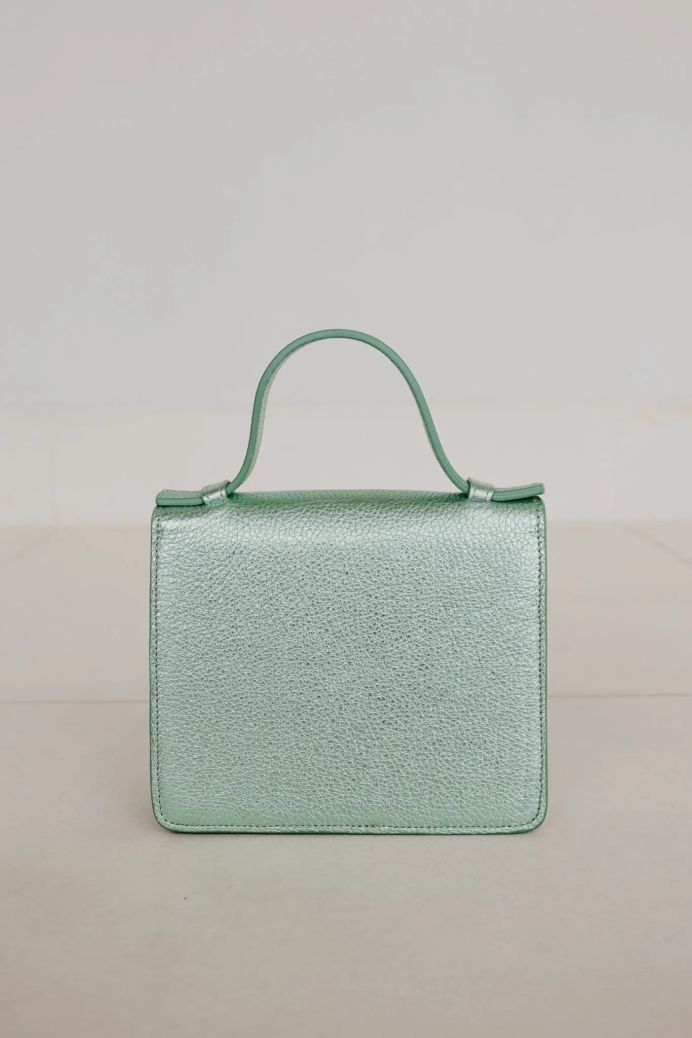 Bridal Collection  | Micro Briefcase Green Shimmer