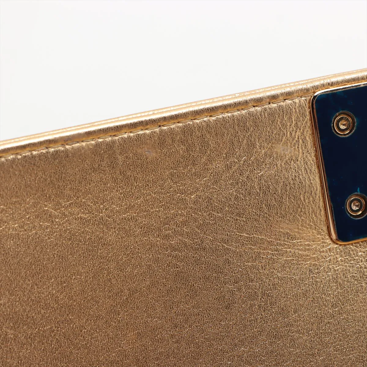 Chanel Boy Chanel 28   Chain Shoulder Bag Gold Gold  18 A92193