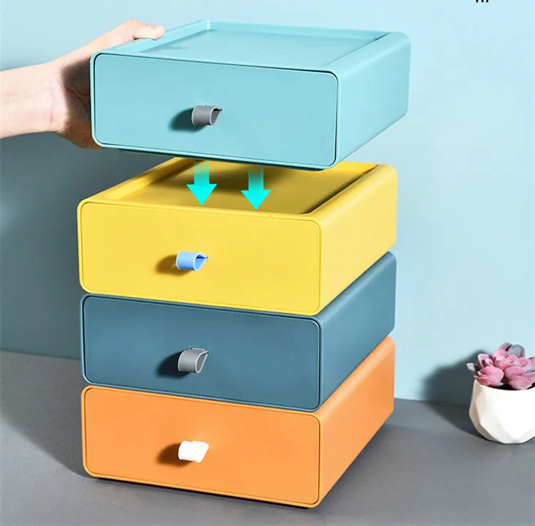 Desktop Storage Box Office Accessories Organizer Drawer