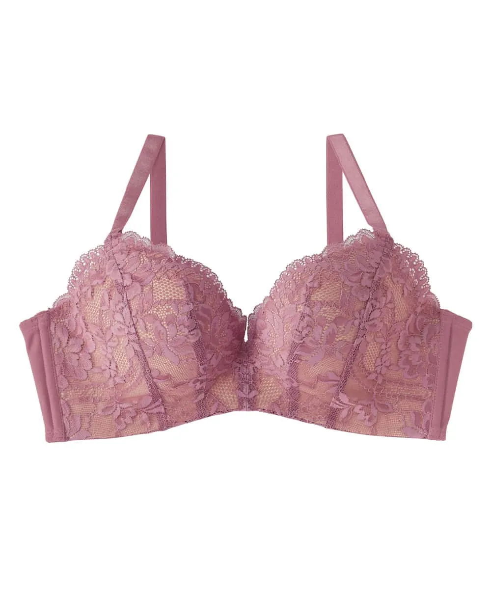 Elegantly lace Maximum Boost Bra CHOMORI BRA(R)