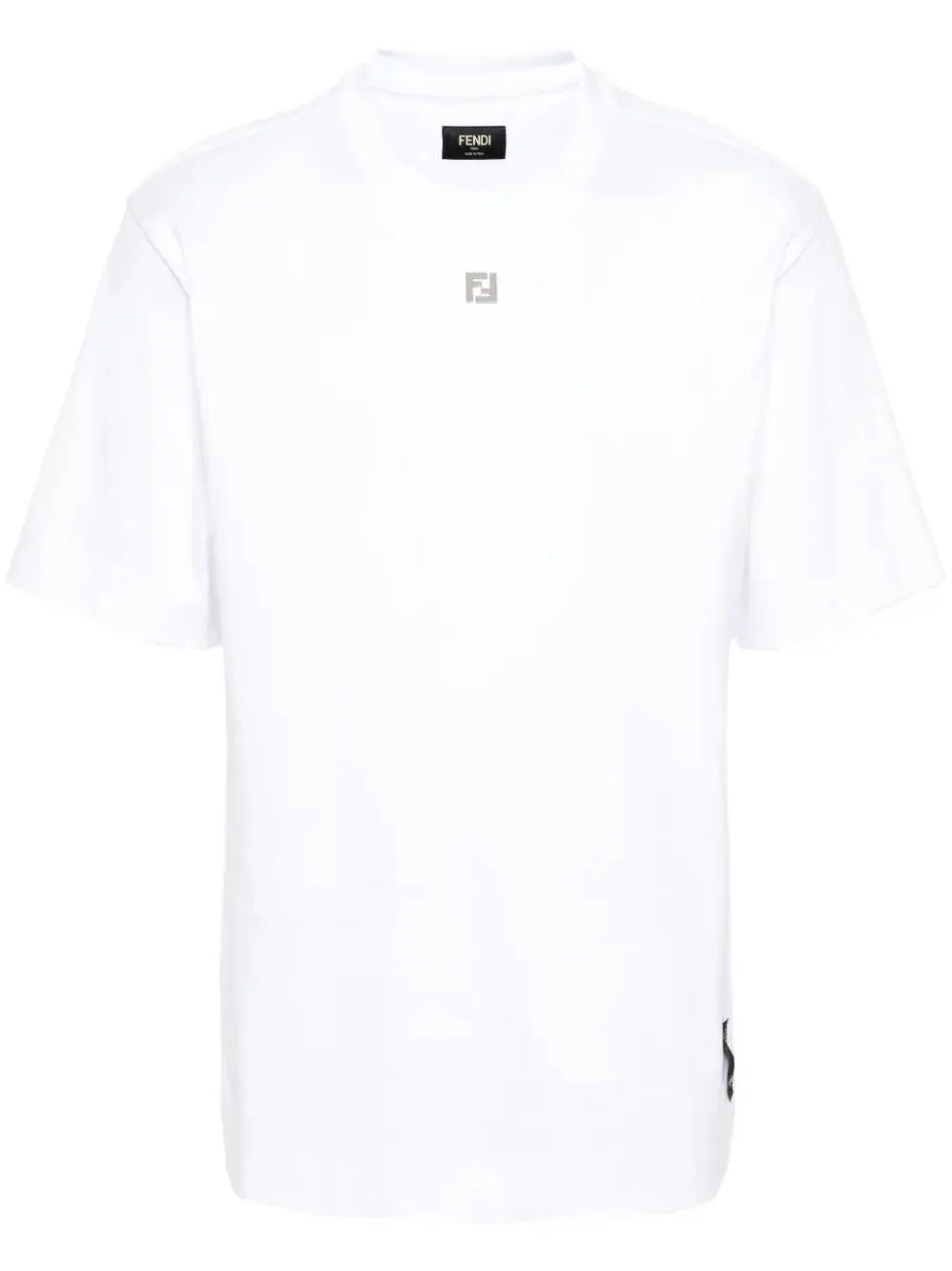 FF PLAQUE COTTON T SHIRT