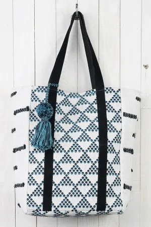 Geo Patterned Tote Bag