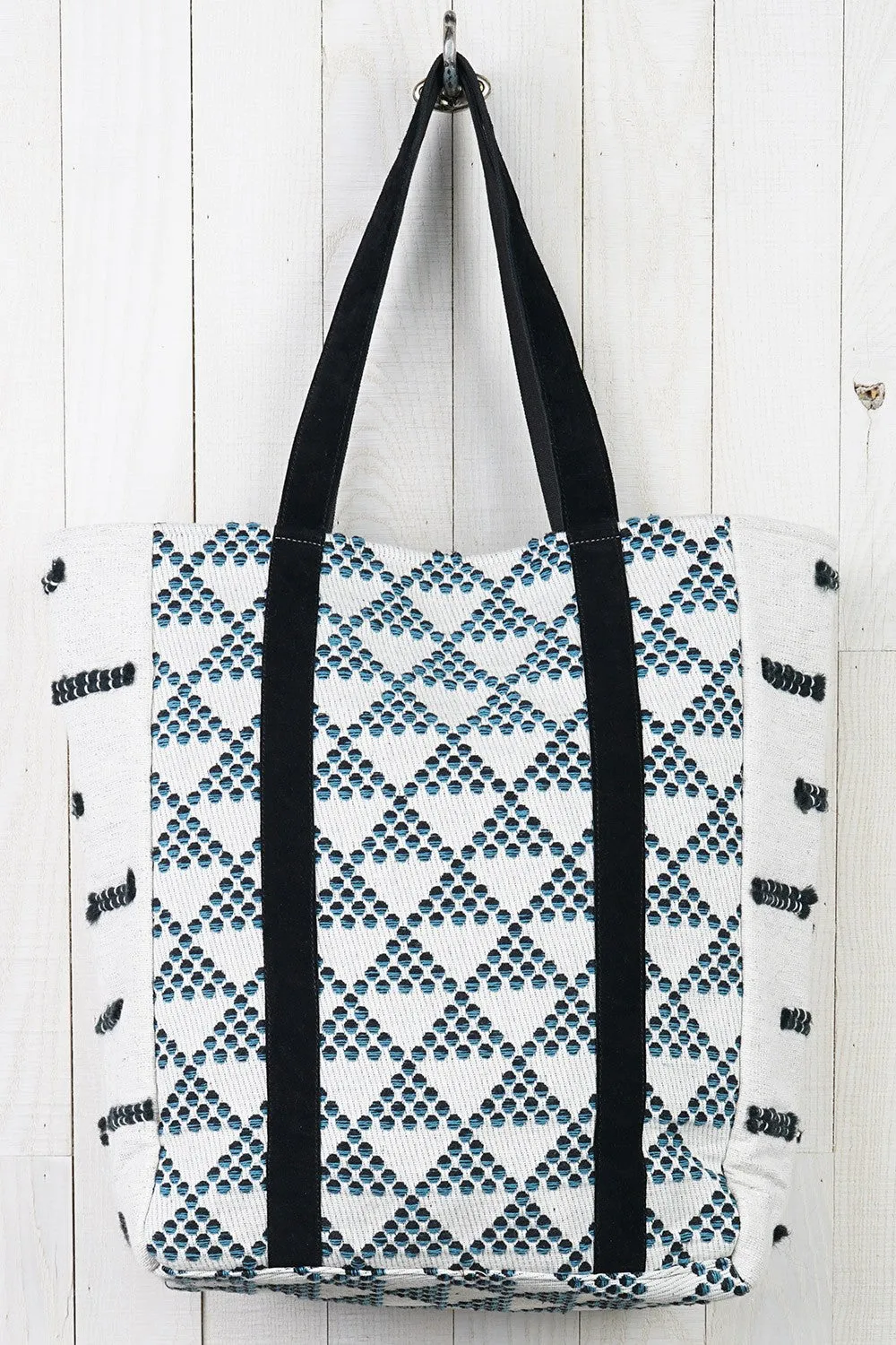 Geo Patterned Tote Bag