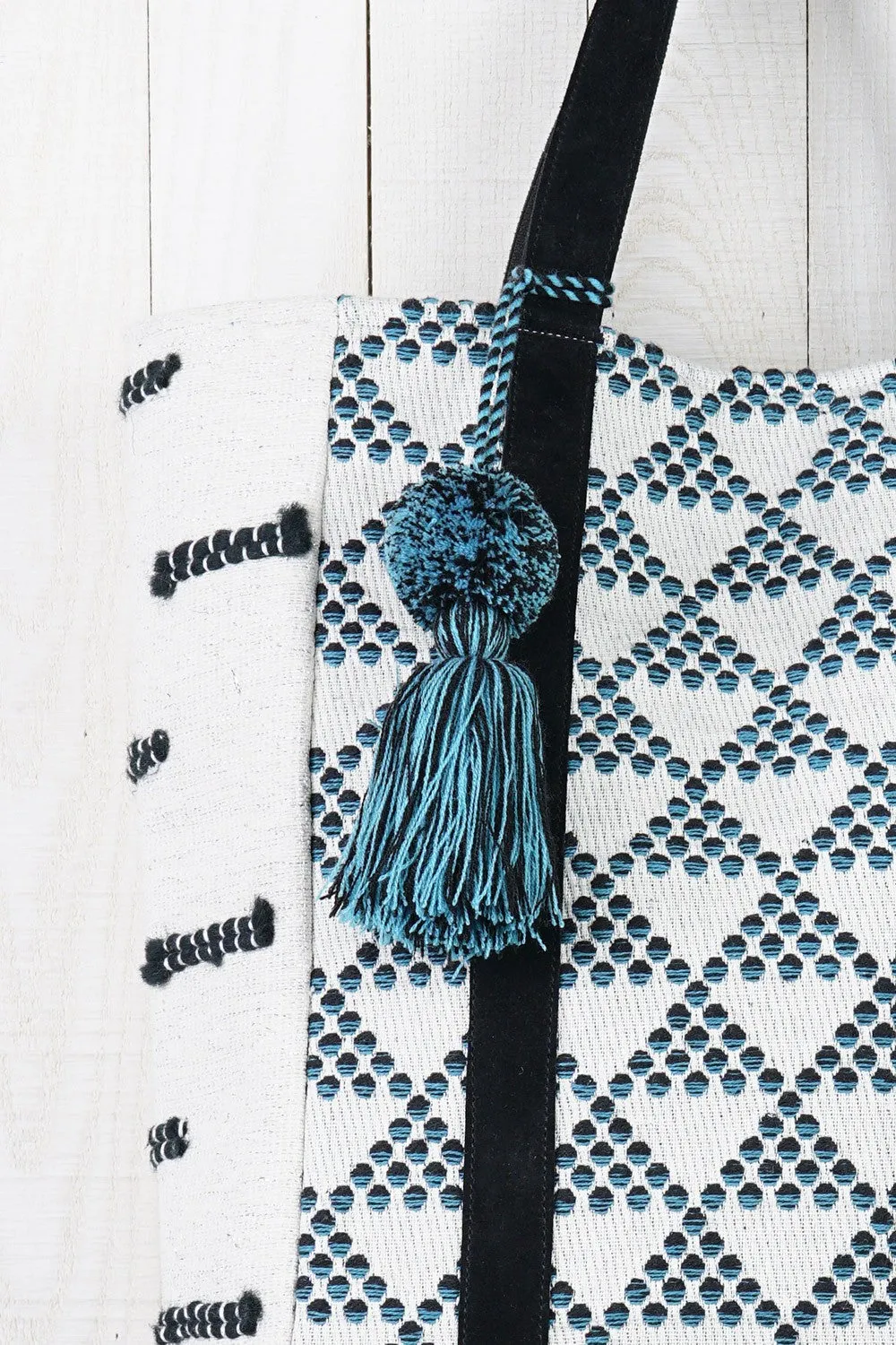 Geo Patterned Tote Bag