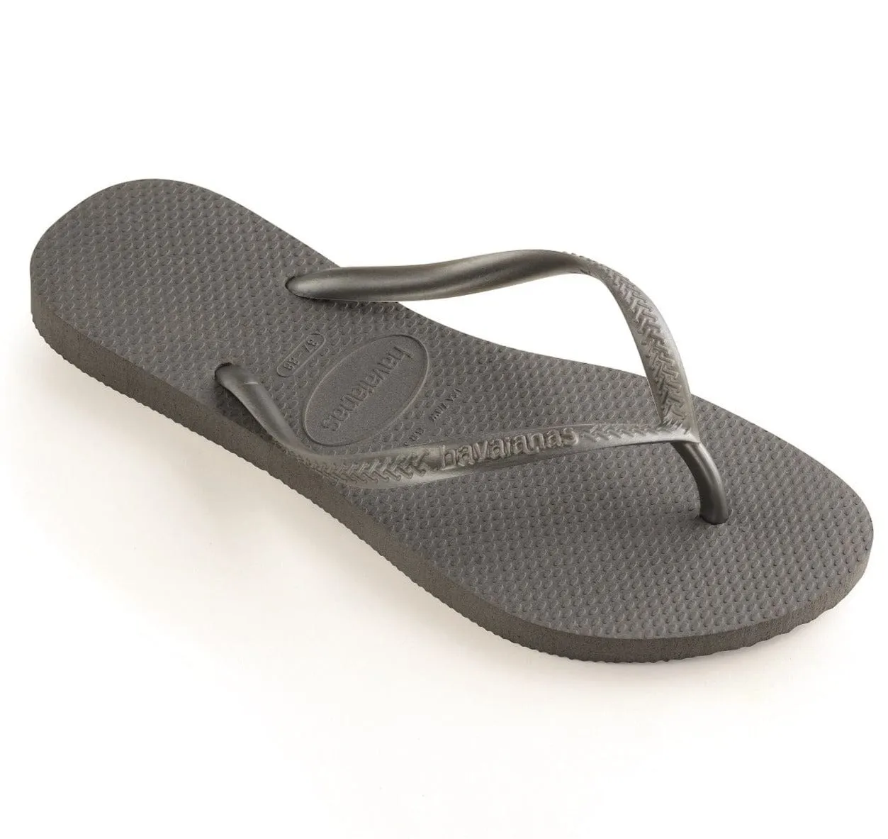 Havaianas Slim Fit Flip Flops Grey