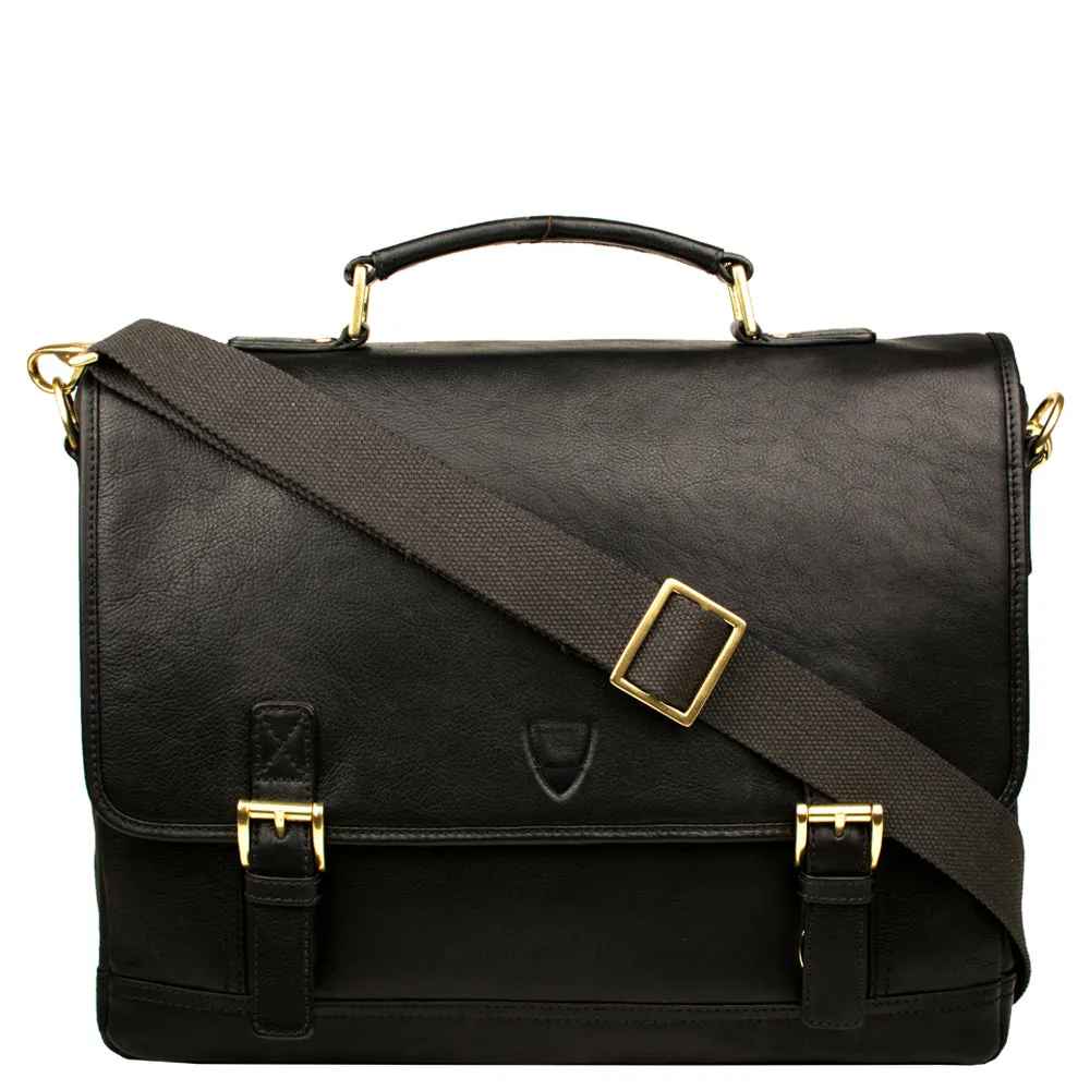 Hunter 15" Laptop Compatible Leather Briefcase