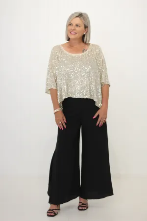 Kaylene Sequin Top