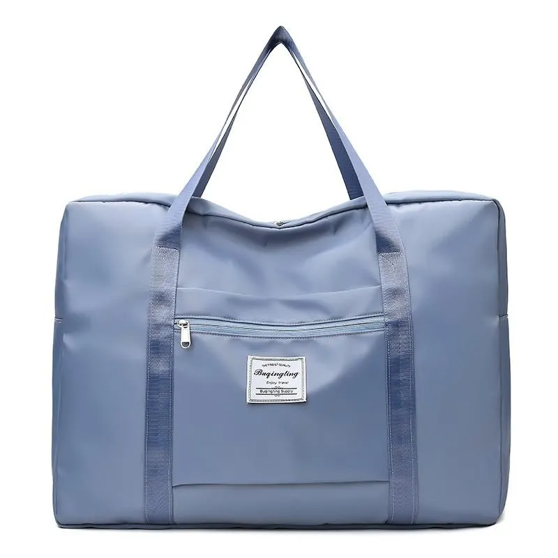 Large Capacity Travel Bag Nylon Waterproof Fitness Clothing Shoulder Bag For Women Yoga Training Sport Bags Daily Handbag 2021