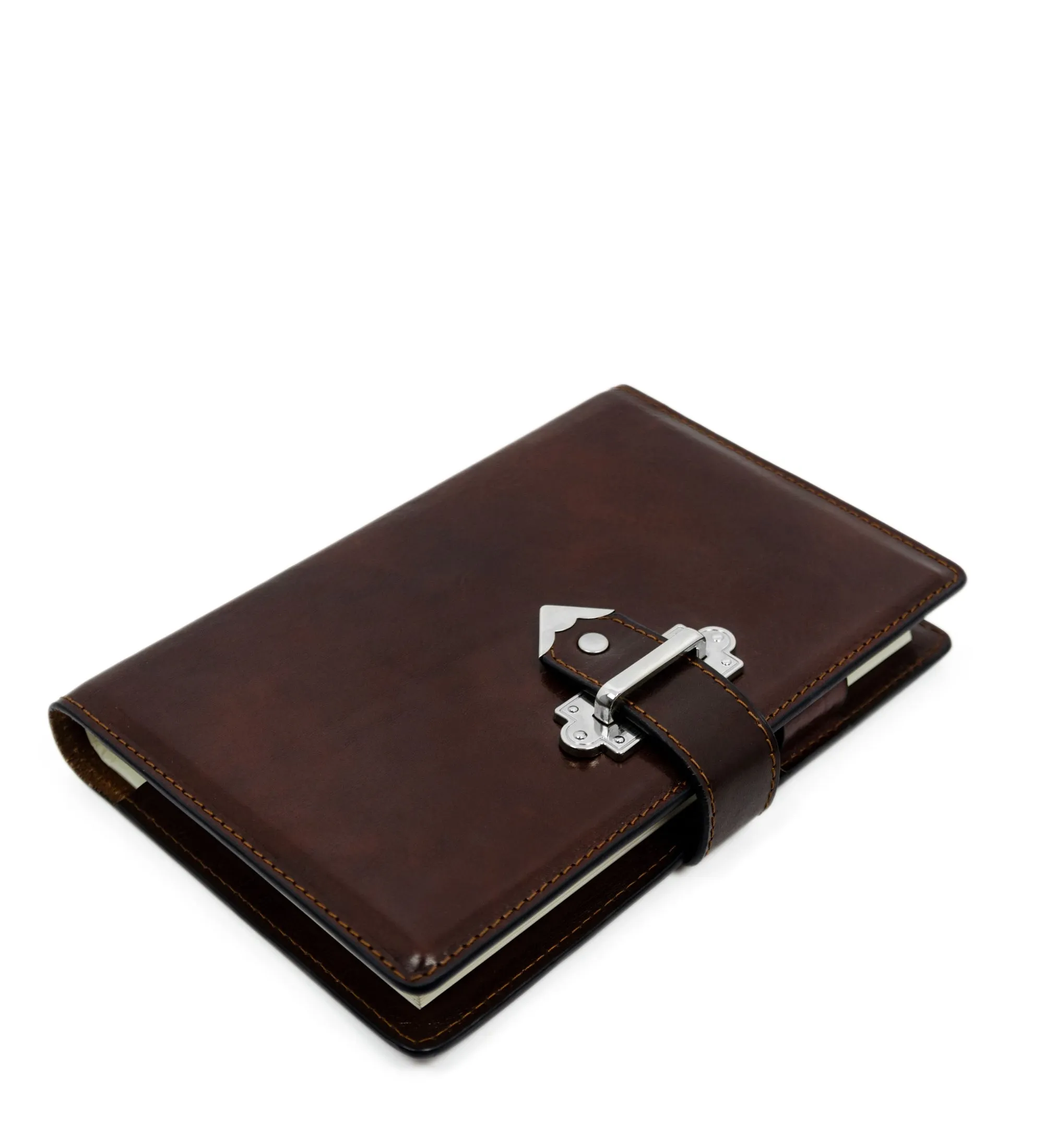 Leather Journal with Refillable A5 Notepad - In Search of Lost Time