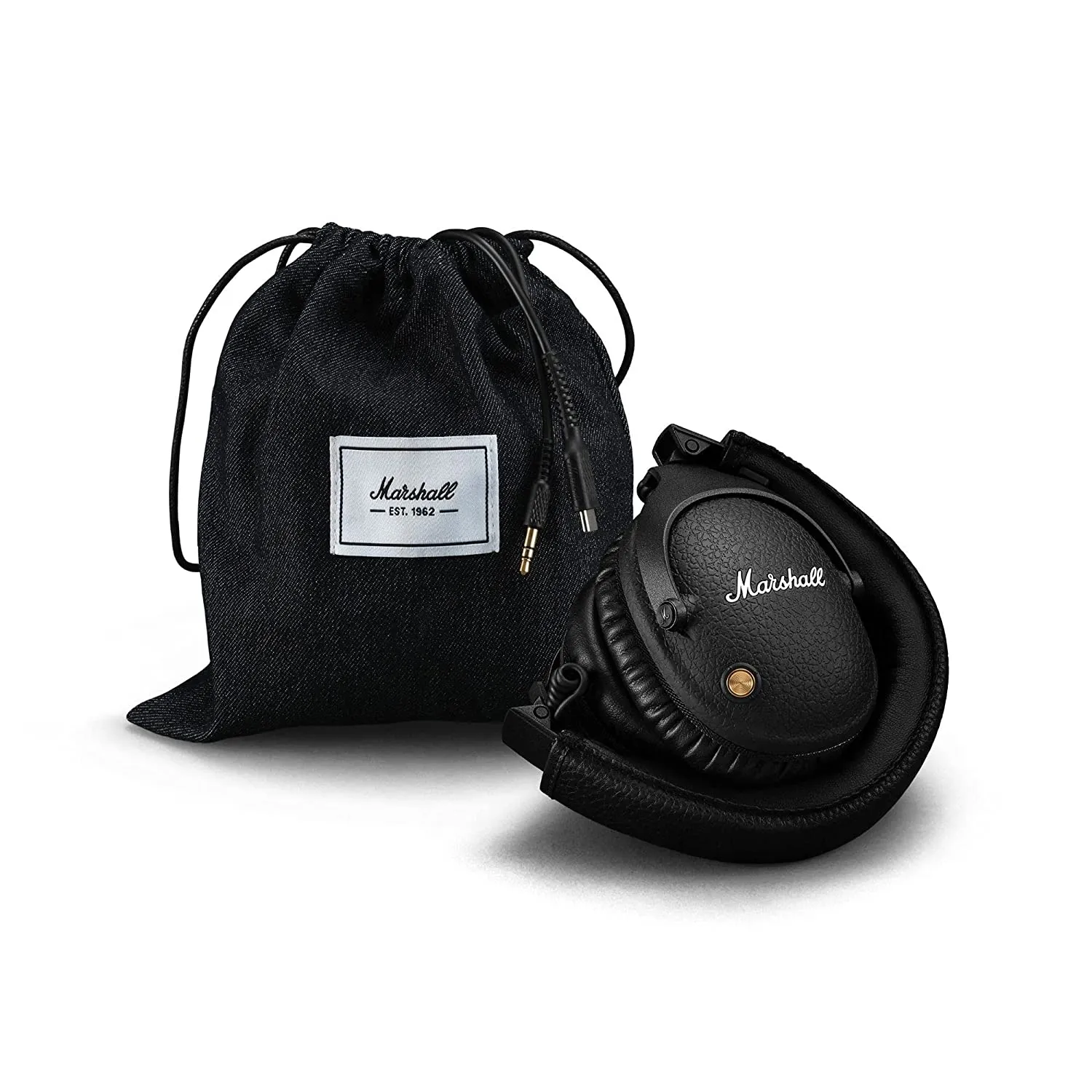 Marshall Monitor II Active Noise Cancelling Over-Ear Bluetooth Headphone With Mic-Black