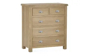 Memphis Limed Oak 3   2 Drawer Chest