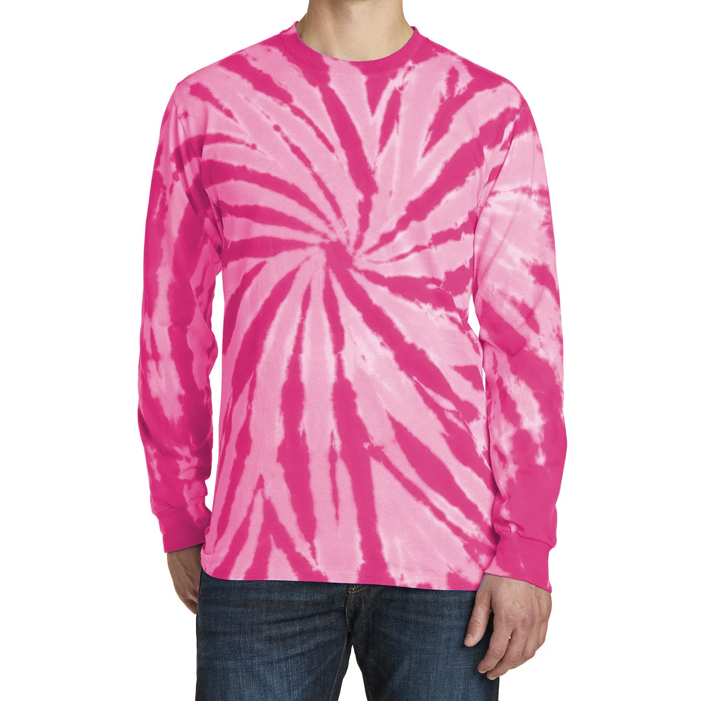 Men's Tie-Dye Long Sleeve Tee