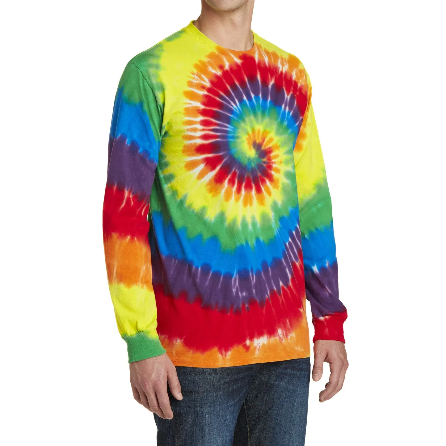 Men's Tie-Dye Long Sleeve Tee