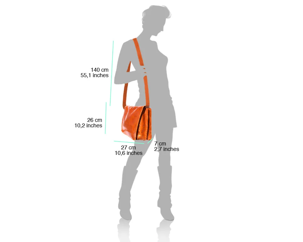 Mirko GM leather Messenger bag