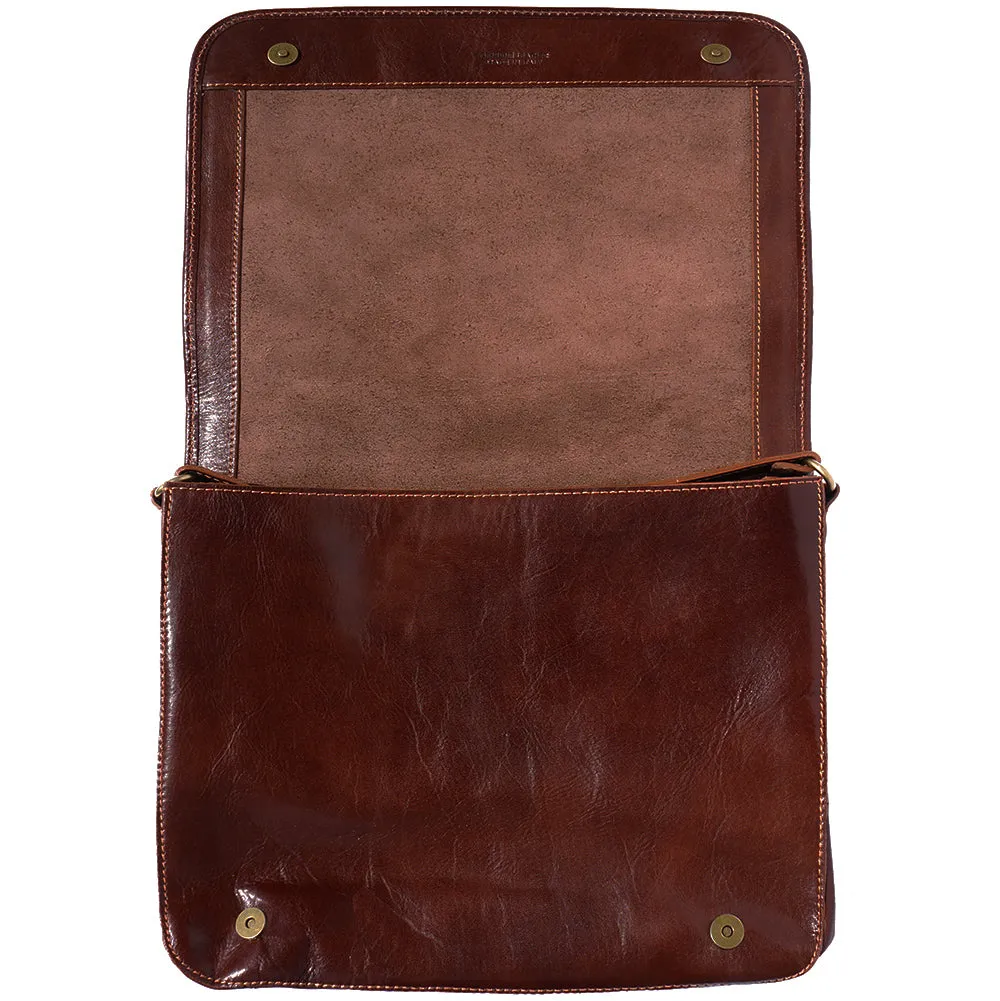 Mirko GM leather Messenger bag