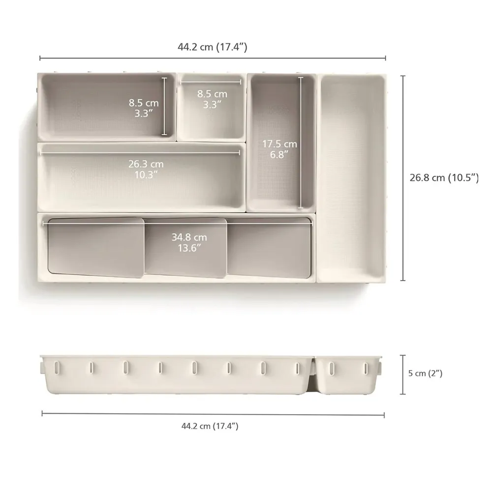 Multi-Compartment Cosmetic Drawer Organizer Ha-48