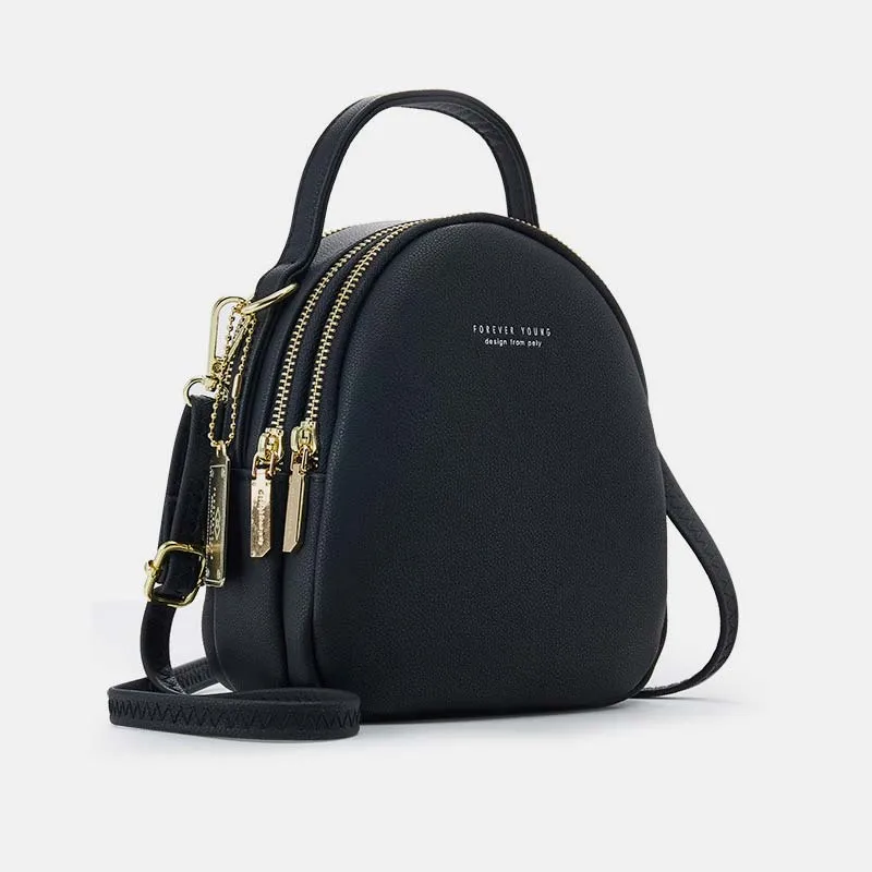 Multi-Compartment Lightweight Crossbody Bag Phone Bag