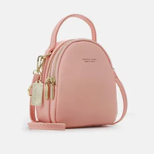Multi-Compartment Lightweight Crossbody Bag Phone Bag
