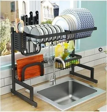 Over the sink drying rack.  ធ្នើរអុីណុក - DG1699