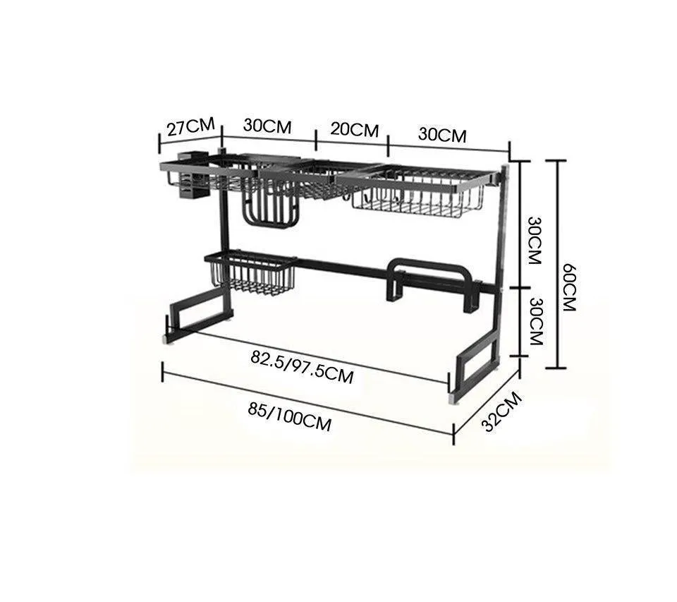 Over the sink drying rack.  ធ្នើរអុីណុក - DG1699