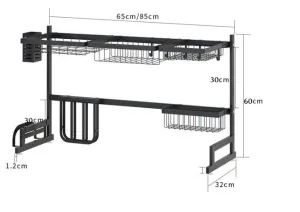 Over the sink drying rack.  ធ្នើរអុីណុក - DG1699