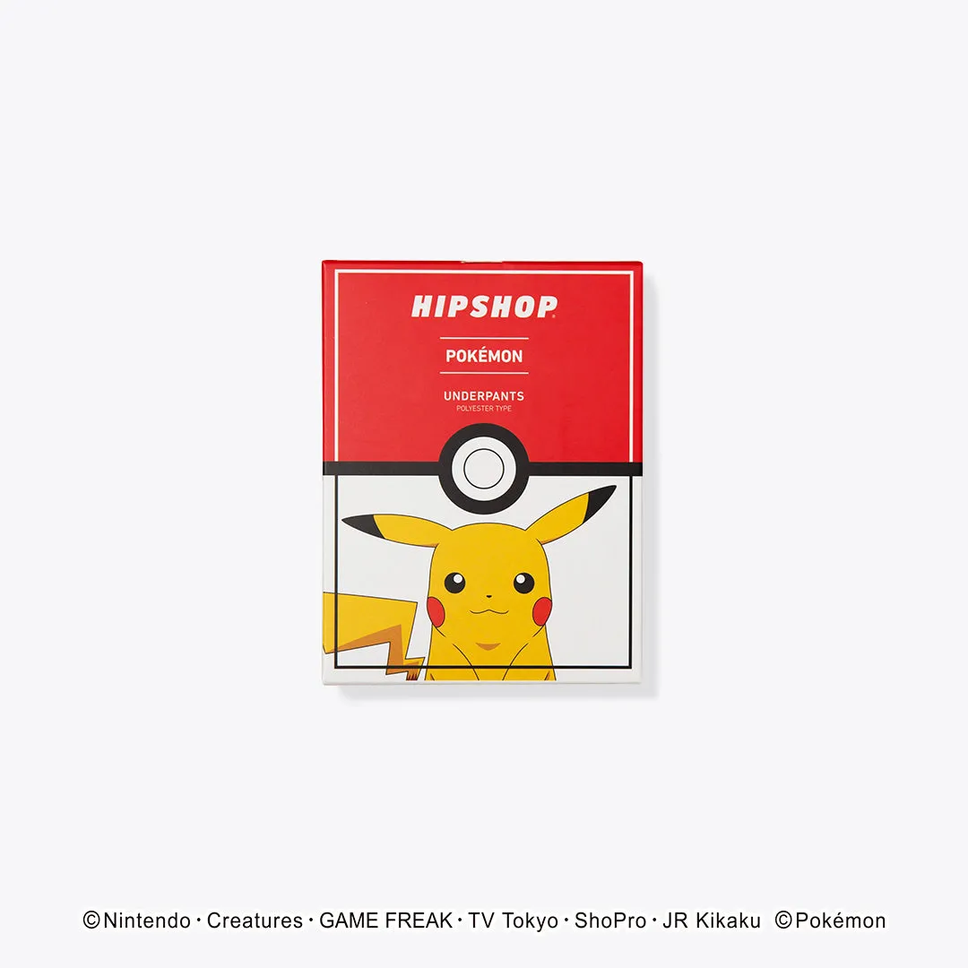 ＜ポケモン＞PIKACHU/ピカチュウ　アンダーパンツ　キッズ　ポリエステルタイプ