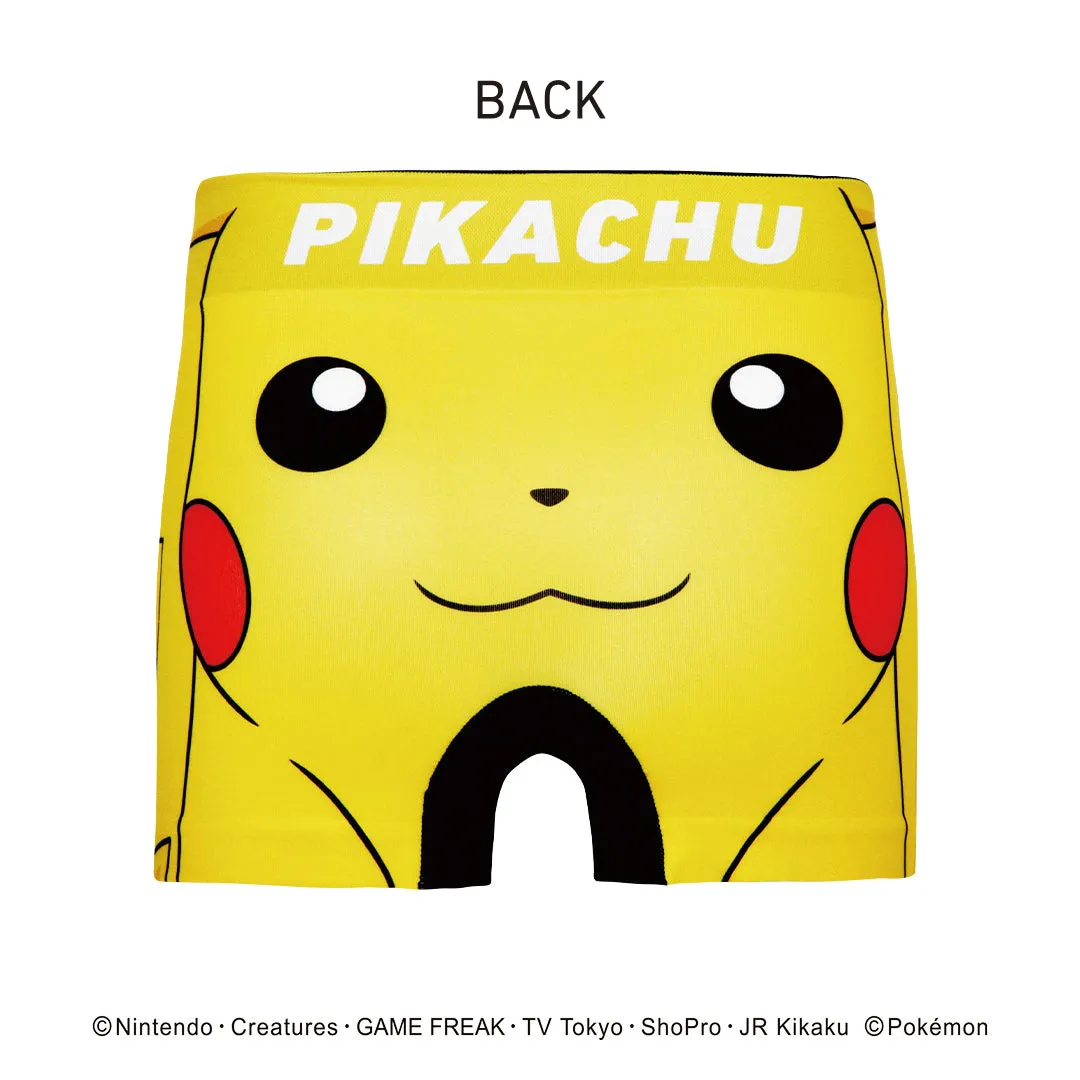 ＜ポケモン＞PIKACHU/ピカチュウ　アンダーパンツ　キッズ　ポリエステルタイプ