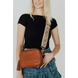 Pretty Simple Willow Camera Crossbody Bag Brown
