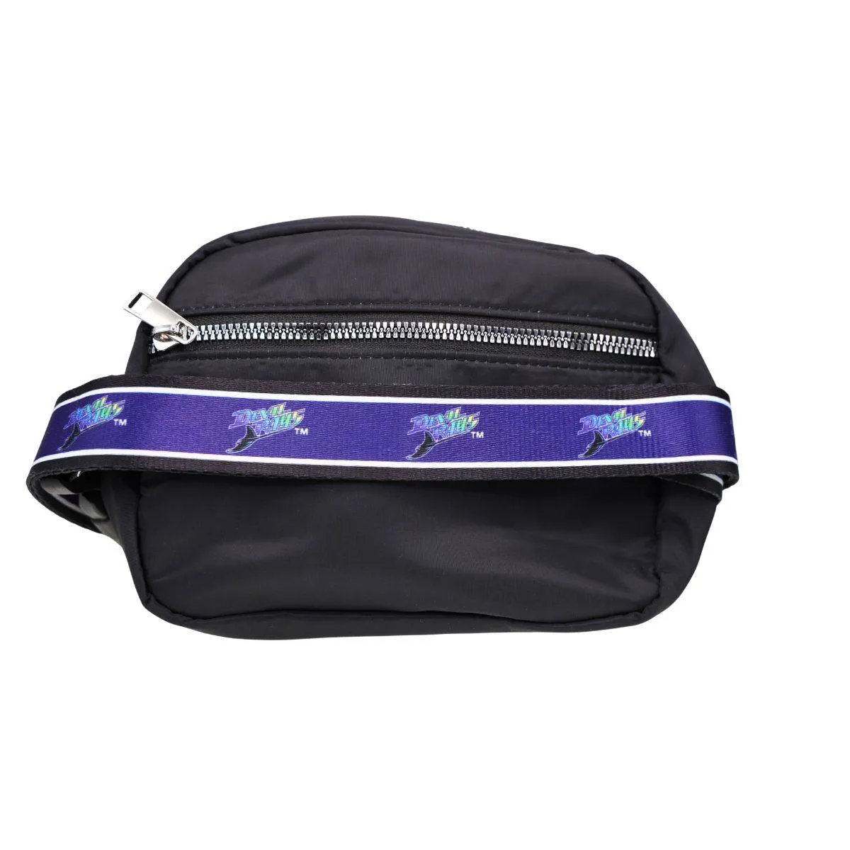 Rays Black and Purple Devil Rays Coop Crossover Bag