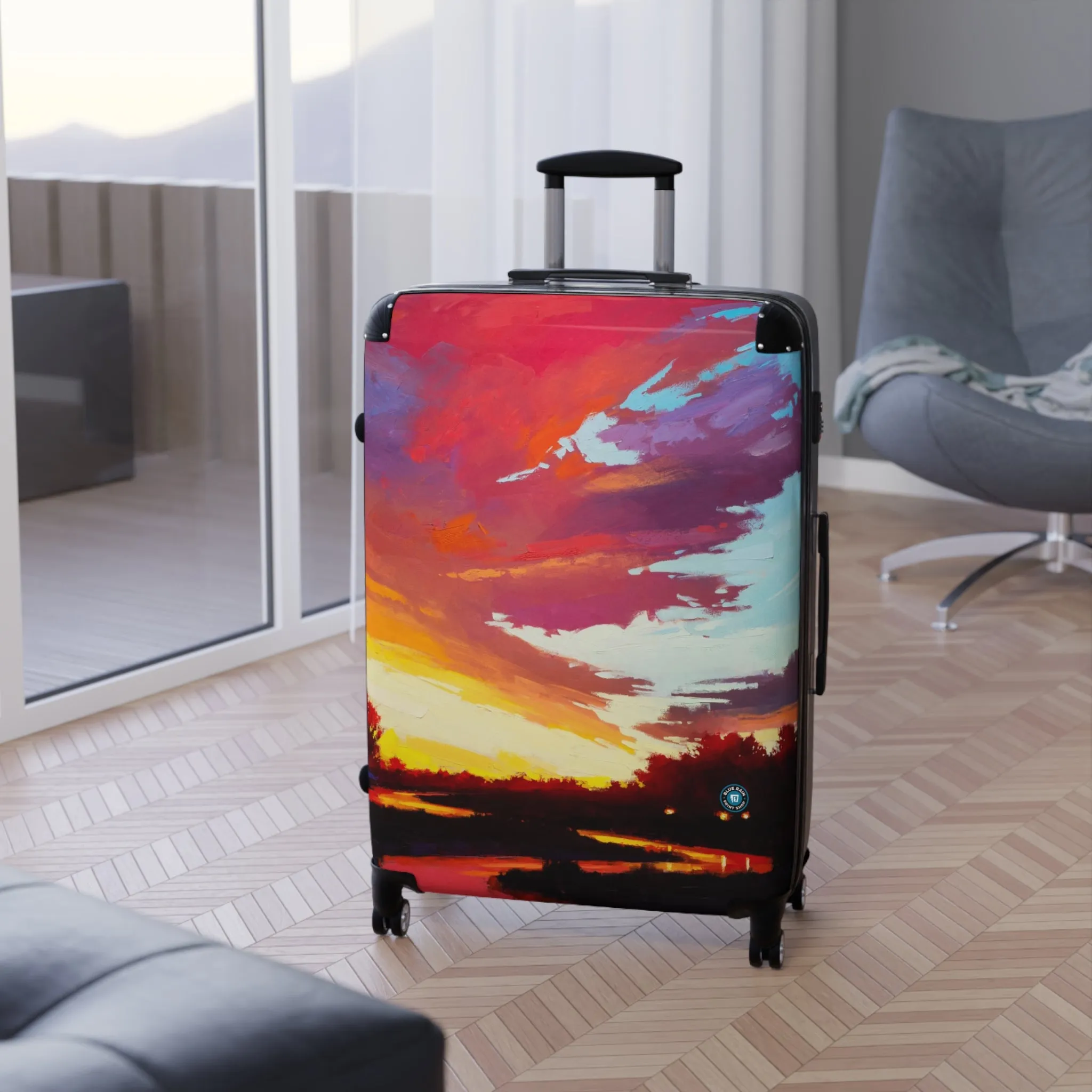 River Leads Suitcase