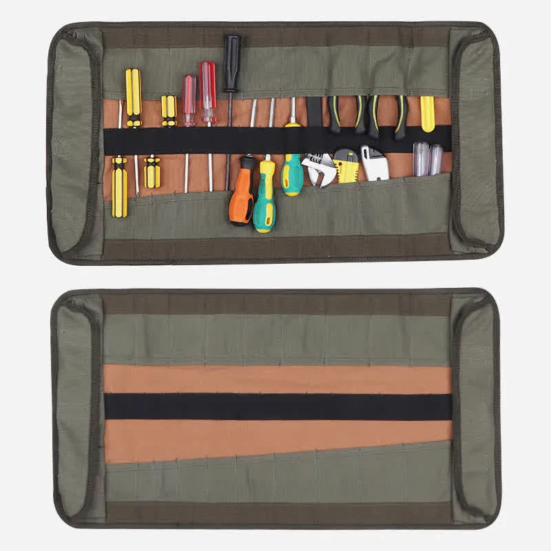 Roll Tool Pouch Rolling Tool Bag Handbag Shoulder Bag Tool Organizer