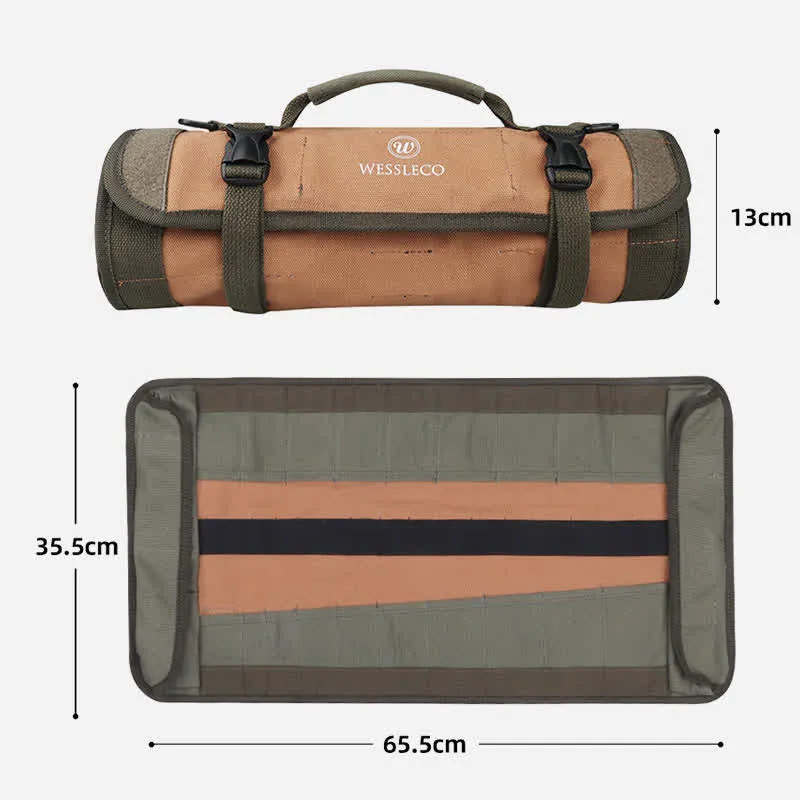 Roll Tool Pouch Rolling Tool Bag Handbag Shoulder Bag Tool Organizer