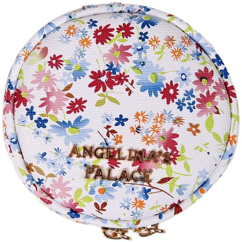 Round Jewelry Case Blossom Wine