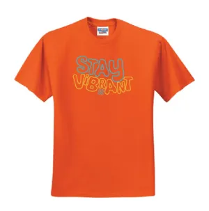 Stay Vibrant Orange Tee