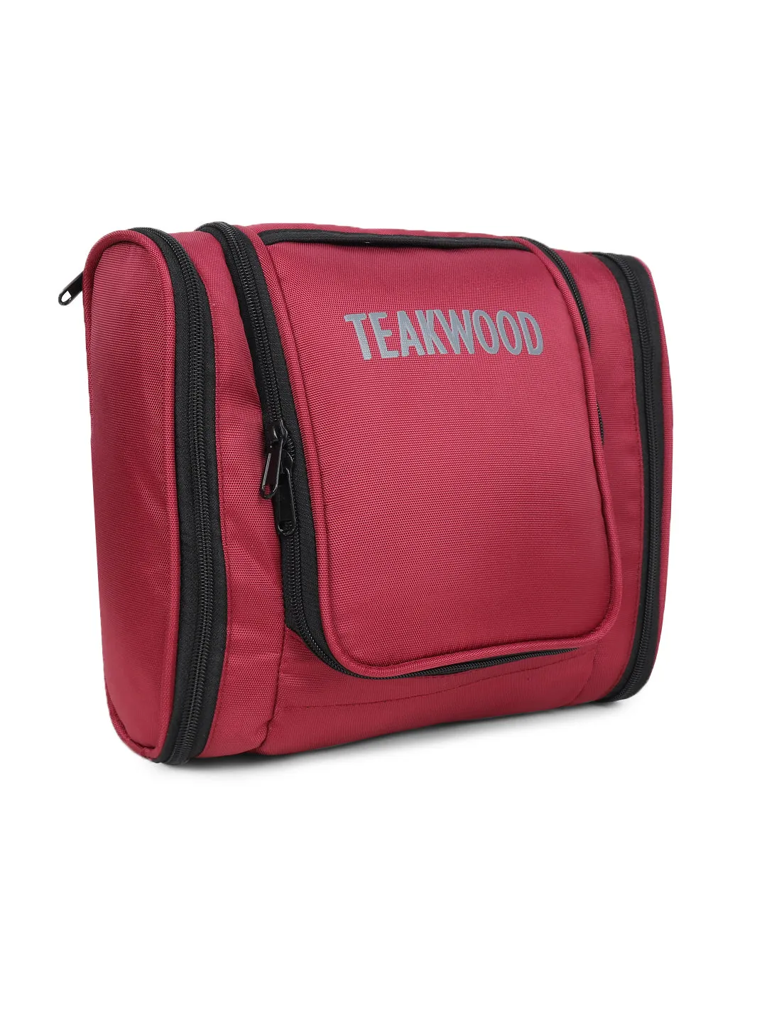 Teakwood Polyester Toiletry Kit Bag Magenta - Clearance sale